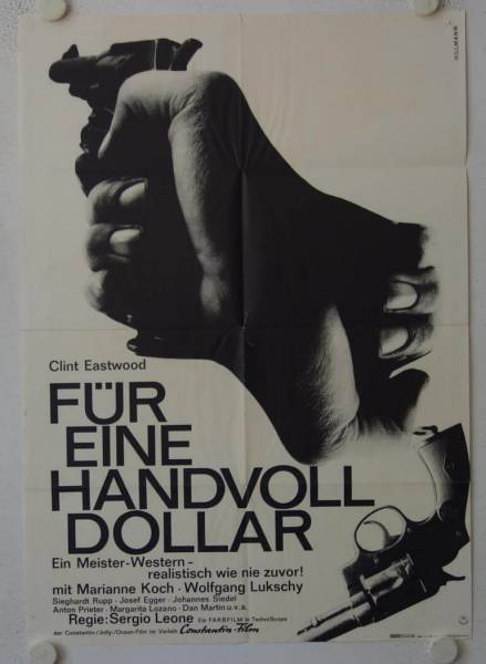 Für eine Handvoll Dollar originales deutsches Filmplakat